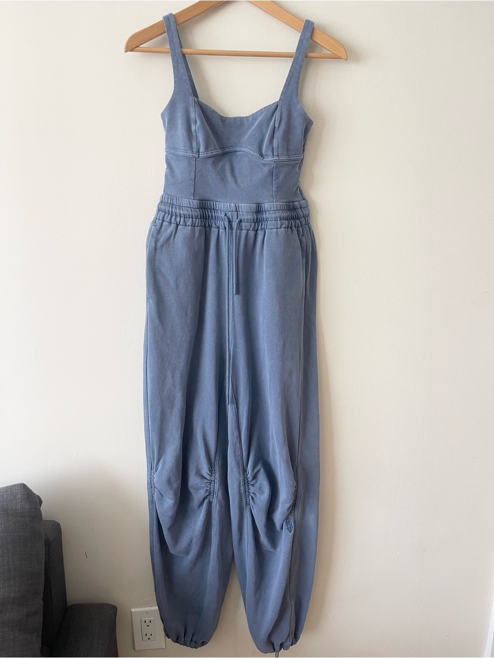 Free People Movement Inbound Onesie Sleeveless Jumpsuit with Drawstring Wais XS